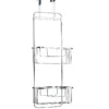 Croydex Hook Over Door Double Storage Basket