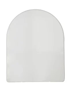 AQUALONA Thermoplast D Shaped Soft Close Toilet Seat