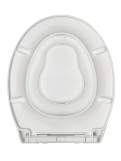 AQUALONA Family Toilet Seat Soft Close -Rust-Oleum || d-c-fix || Harris Sales 6UMKT SQ5 0000000013 WHITE SLd3