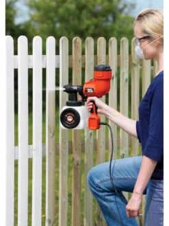 Black & Decker 400W Hand Held Paint Sprayer HVLP200-GB -Rust-Oleum || d-c-fix || Harris Sales 74HHL SQ3 0000000088 NO COLOR SLd1