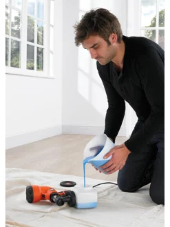 Black & Decker 400W Hand Held Paint Sprayer HVLP200-GB -Rust-Oleum || d-c-fix || Harris Sales 74HHL SQ4 0000000088 NO COLOR SLd2