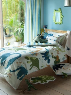 Catherine Lansfield Dinosaur Cushion - Multi -Rust-Oleum || d-c-fix || Harris Sales L3NWN SQ3 0000000029 MULTI SLd1