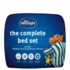 Silentnight Complete Bed Set - Includes 10.5 Tog Duvet, Mattress Protector And Pillow(s)