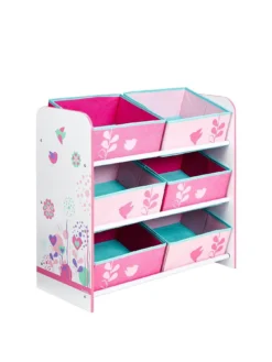 Hello Home Flowers And Birds Kids' Storage Unit