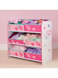Hello Home Flowers And Birds Kids' Storage Unit -Rust-Oleum || d-c-fix || Harris Sales LVRQ3 SQ5 0000010474 FLOWERS BIRDS SLd1