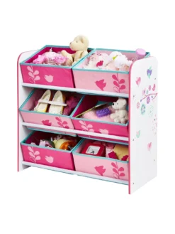 Hello Home Flowers And Birds Kids' Storage Unit -Rust-Oleum || d-c-fix || Harris Sales LVRQ3 SQ6 0000010474 FLOWERS BIRDS SLd2