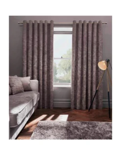 Studio G Naples Lined Eyelet Curtains