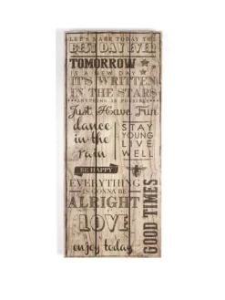 Art For The Home Best Day Ever Wall Art Print On Wood