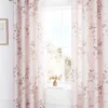 Catherine Lansfield Canterbury Glitter Eyelet Curtains