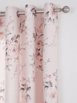 Catherine Lansfield Canterbury Glitter Eyelet Curtains 6 Catherine Lansfield Canterbury Glitter Eyelet Curtains -Rust-Oleum || d-c-fix || Harris Sales MXCTY SQ3 0000000742 BLUSH PINK SLd