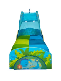 Worlds Apart Dinosaur Toddler Bed With Canopy And Storage -Rust-Oleum || d-c-fix || Harris Sales NCGJN SQ3 0000000099 N A SLa
