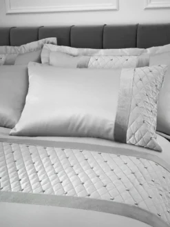 Catherine Lansfield Sequin Cluster Duvet Cover Set - Silver Grey -Rust-Oleum || d-c-fix || Harris Sales NDA7P SQ6 0000000035 SILVER SLd3