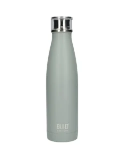 Built Hydration Double Walled Stainless Steel 17oz Water Bottle – Grey