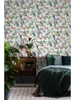 Fresco Amazon Tropical Multi Wallpaper 7 Fresco Amazon Tropical Multi Wallpaper -Rust-Oleum || d-c-fix || Harris Sales PCM9R SQ5 0000000029 MULTI RSr