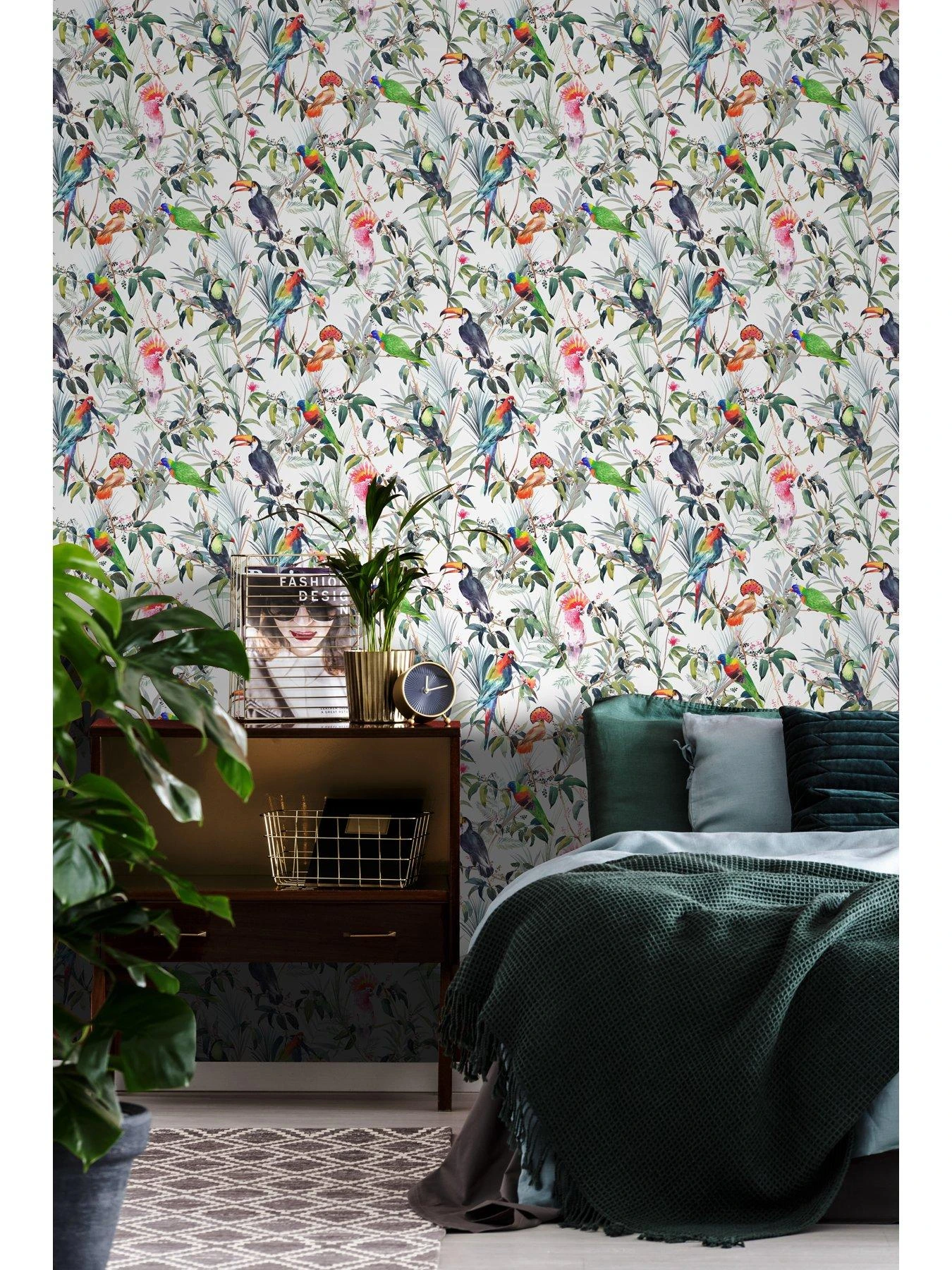 Fresco Amazon Tropical Multi Wallpaper 4 Fresco Amazon Tropical Multi Wallpaper - Image 4