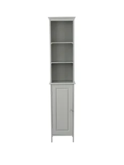 Lloyd Pascal Devonshire Tall Bathroom Cabinet - Painted Grey