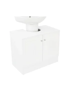 Lloyd Pascal Devonshire Under Basin Bathroom Storage Unit - White -Rust-Oleum || d-c-fix || Harris Sales PGNMV SQ5 0000000013 WHITE SLd3