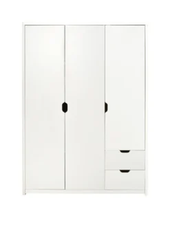 Very Home Aspen 3 Door, 2 Drawer Wardrobe - White Oak Effect