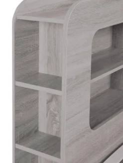 Very Home Aspen Kids Storage Bed Frame With Mattress Options (Buy & SAVE!) - Grey Oak -Rust-Oleum || d-c-fix || Harris Sales PLVAR SQ6 0000000005 GREY SLd2