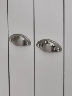 Very Home Atlanta Mid Sleeper Bed With Desk, Storage And Mattress Options (Buy And SAVE!) - Grey -Rust-Oleum || d-c-fix || Harris Sales PP6YJ SQ6 0000000005 GREY SLd2