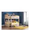 Julian Bowen Riley Bunk Bed With Shelves And Storage