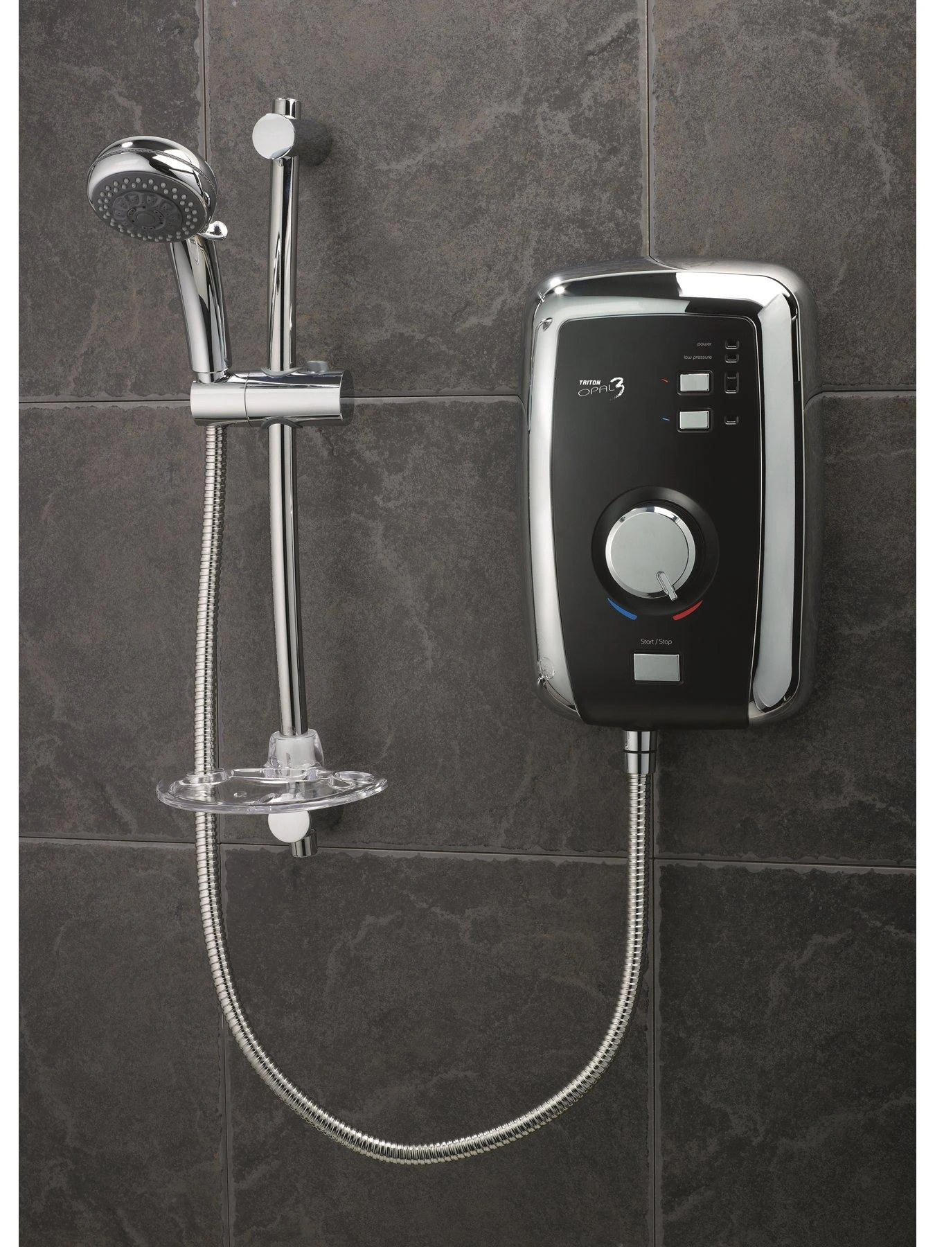 Triton Opal Chrome 10.5kW Electric Shower 2 Triton Opal Chrome 10.5kW Electric Shower - Image 2