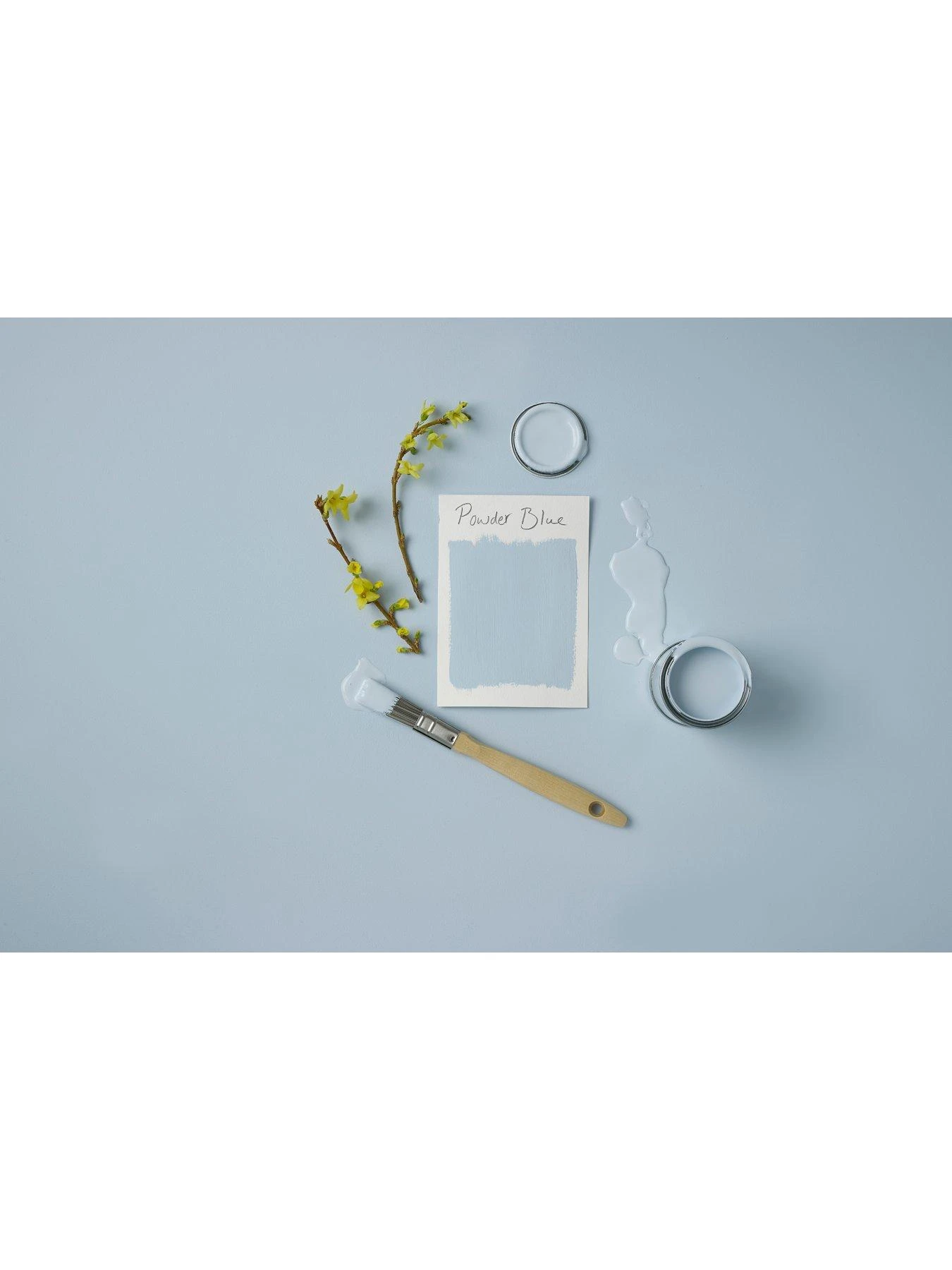 Rust-Oleum Powder Blue Chalky Finish Furniture Paint - 750 ml 4 Rust-Oleum Powder Blue Chalky Finish Furniture Paint - 750 ml - Image 4