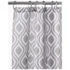 Croydex Grey Medallion Shower Curtain