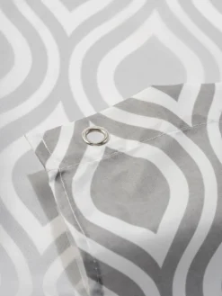 Croydex Grey Medallion Shower Curtain -Rust-Oleum || d-c-fix || Harris Sales PV7RY SQ4 0000000005 GREY SLd2