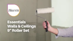Harris Essentials Walls & Ceilings 9" Twin Sleeve Roller Set -Rust-Oleum || d-c-fix || Harris Sales PYJAQ SQ7 0000000099 N A DVvL