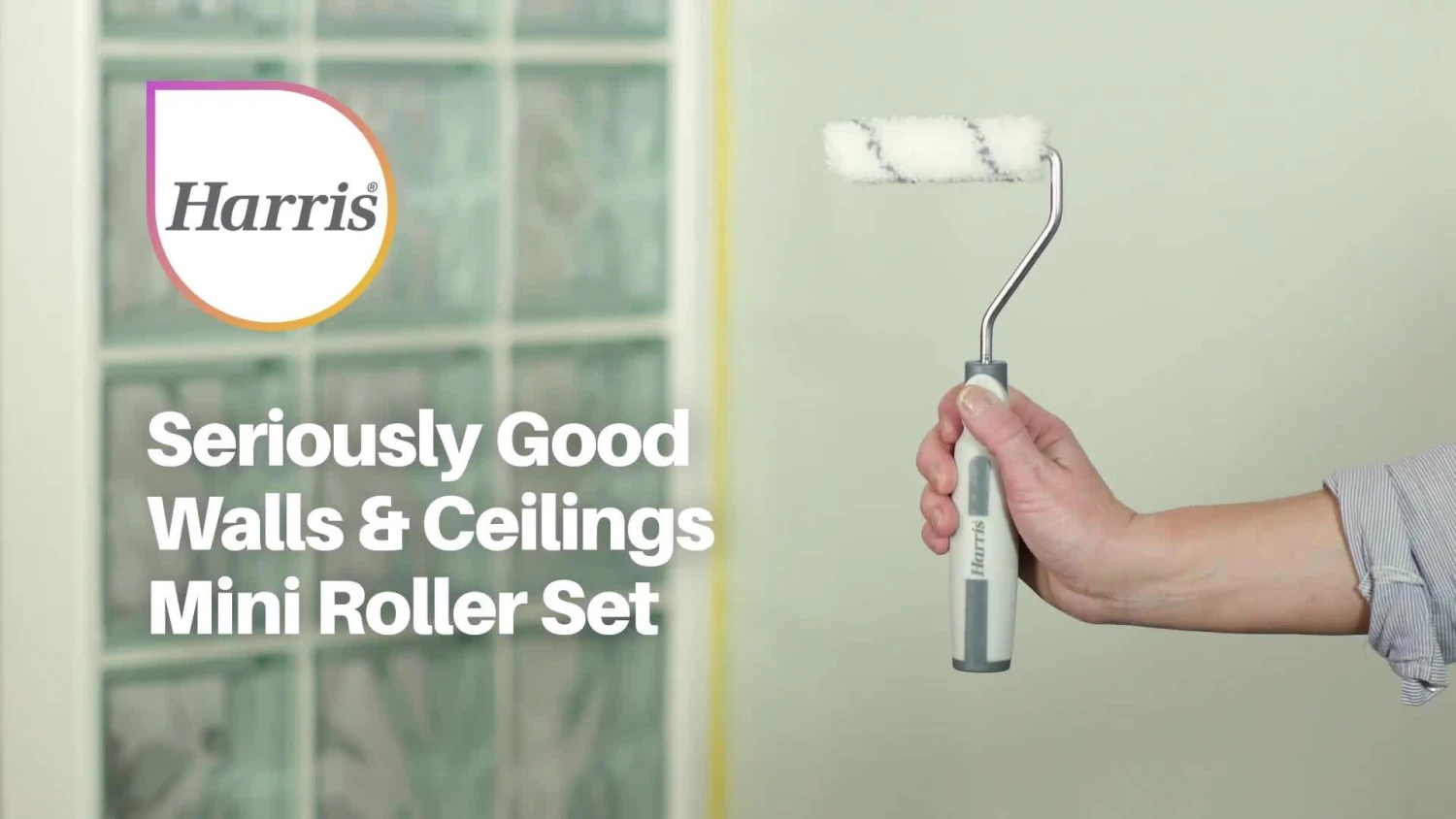 Harris Seriously Good Walls & Ceilings 4" Mini Roller Set 2 Harris Seriously Good Walls & Ceilings 4" Mini Roller Set - Image 2