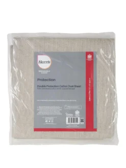 Harris Seriously Good Cotton Rich Dust Sheet 12' X 9' (3.6m X 2.75m)