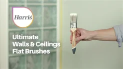 Harris Ultimate Walls & Ceilings Flat Paint Brushes 3 Pack -Rust-Oleum || d-c-fix || Harris Sales PYJD4 SQ7 0000000099 N A DVvL