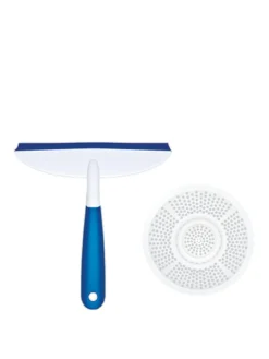 AQUALONA Squeegee And Hair Stopper Set