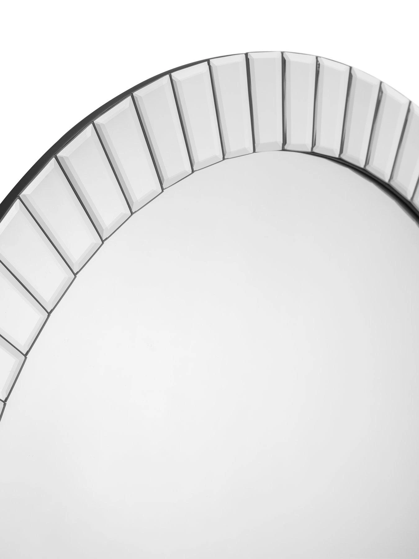 Julian Bowen Sonata Round Wall Mirror 3 Julian Bowen Sonata Round Wall Mirror - Image 3