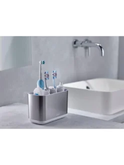Joseph Joseph Easystore Steel Toothbrush Caddy Large -Rust-Oleum || d-c-fix || Harris Sales Q7AKN SQ4 0000000238 STEEL SLd2