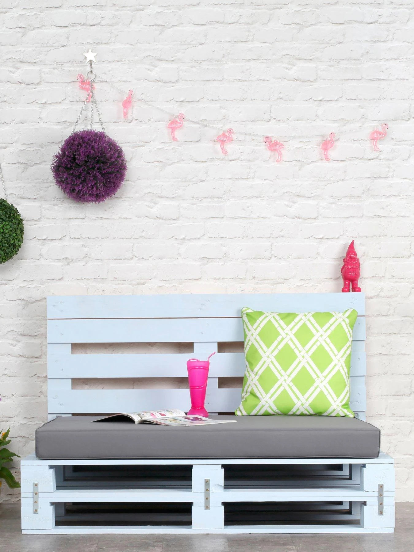 Rust-Oleum Powder Blue Garden Furniture Paint - 750ml 2 Rust-Oleum Powder Blue Garden Furniture Paint - 750ml - Image 2