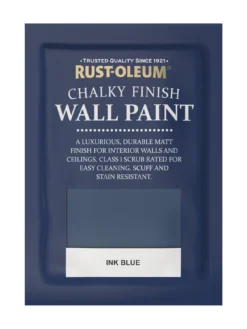 Rust-Oleum Chalky Finish 2.5-litre Wall Paint – Ink Blue -Rust-Oleum || d-c-fix || Harris Sales QHT3E SQ5 0000001739 INK BLUE SLd1