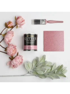 Rust-Oleum Glitter Ultra Shimmer Paint – Rose – 750 Ml Tin -Rust-Oleum || d-c-fix || Harris Sales QMEEG SQ3 0000000313 ROSE SLd1