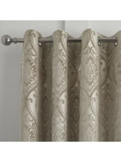 Curtina Chateaux Eyelet Lined Curtains -Rust-Oleum || d-c-fix || Harris Sales QN3TQ SQ3 0000000003 NATURAL SLd1