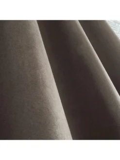 Catherine Lansfield Faux Suede Eyelet Lined Curtains -Rust-Oleum || d-c-fix || Harris Sales QRNNA SQ3 0000000085 MINK SLd1