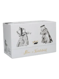V&A Alice In Wonderland Set Of 2 His & Hers Tumblers -Rust-Oleum || d-c-fix || Harris Sales QTMQP SQ6 0000000647 CLEAR SLd4