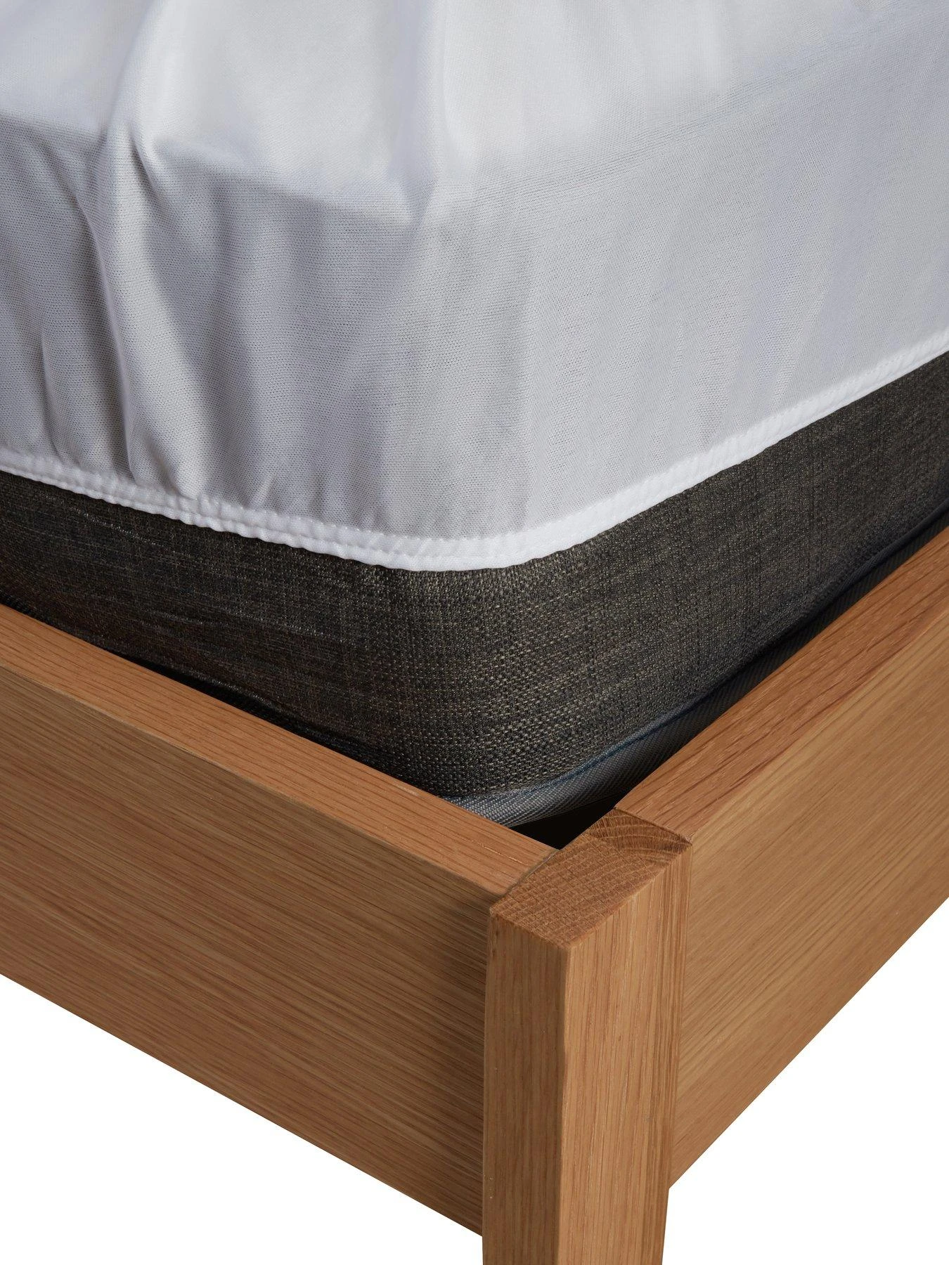 Panda London Bamboo Mattress Protector - White 4 Panda London Bamboo Mattress Protector - White - Image 4