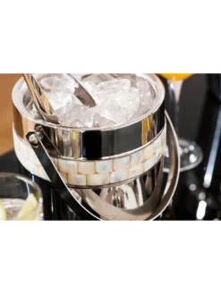 Premier Housewares Mother Of Pearl Ice Bucket -Rust-Oleum || d-c-fix || Harris Sales QVFN6 SQ5 0000000166 STAINLESS STEEL SLd3