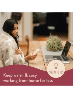 Dreamland Hygge Days Luxury Faux Fur Warming Throw - Natural -Rust-Oleum || d-c-fix || Harris Sales QVJA7 SQ4 0000000003 NATURAL SLd1