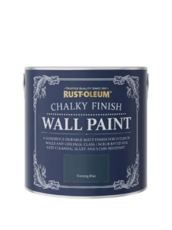 Rust-Oleum Chalky Finish 2.5-litre Wall Paint – Evening Blue