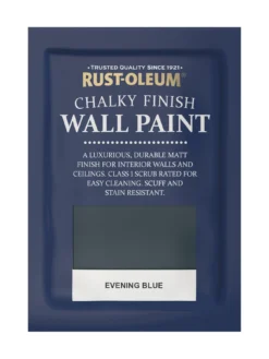 Rust-Oleum Chalky Finish 2.5-litre Wall Paint – Evening Blue -Rust-Oleum || d-c-fix || Harris Sales R6TUN SQ5 0000000845 EVENING BLUE SLd1