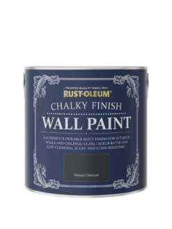 Rust-Oleum Chalky Finish 2.5-litre Wall Paint – Natural Charcoal