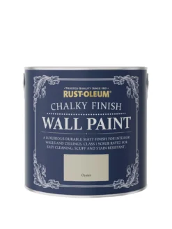 Rust-Oleum Chalky Finish 2.5-litre Wall Paint – Oyster
