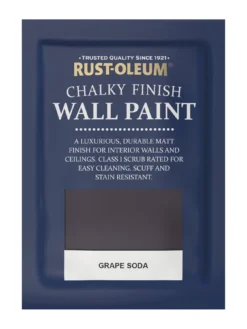 Rust-Oleum Chalky Finish 2.5-litre Wall Paint – Grape Soda -Rust-Oleum || d-c-fix || Harris Sales R6U3N SQ5 0000015412 GRAPE SODA SLd1